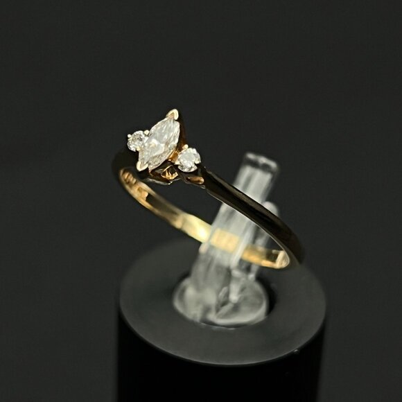 10k Gold Black Onyx & Diamond Ring. Size 5.5. “vellmar  Vellmar Diamond Ring